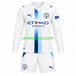 Camisolas de futebol Manchester City Criança Equipamento 3ª 2026/27 Manga Comprida